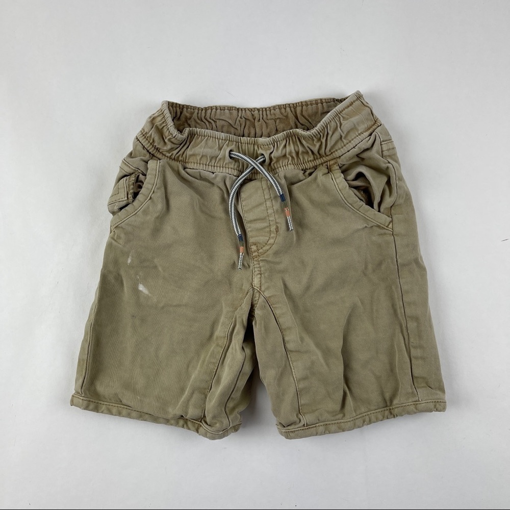 Cat & Jack Shorts Boys XS Khaki Drawstring Pockets